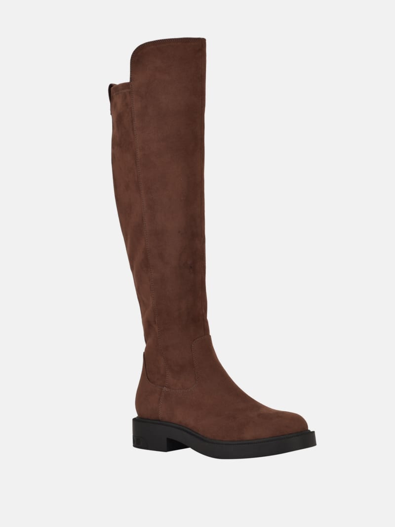 Fyza Knee-High Faux-Suede Boots · Guess
