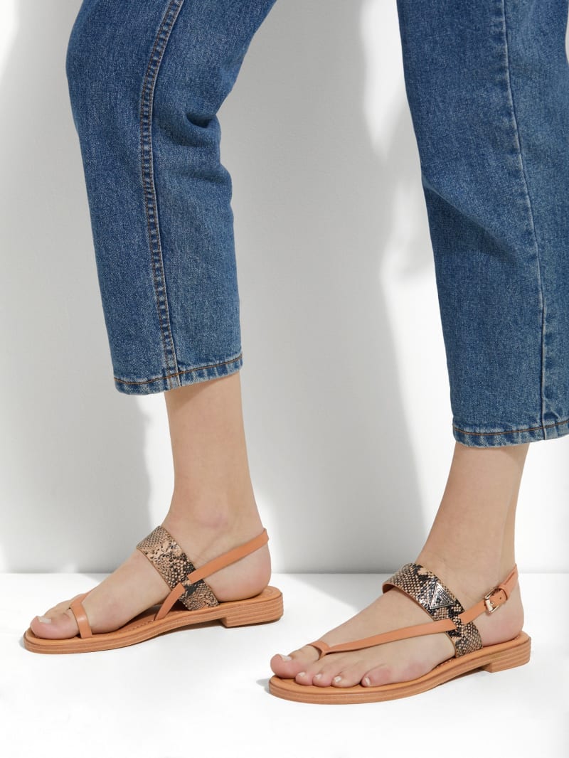 Guess toe ring sandals shop