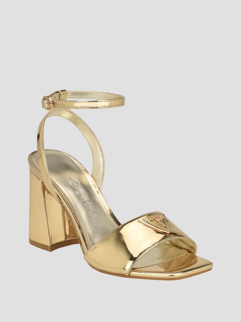 Guess block heel sandals on sale
