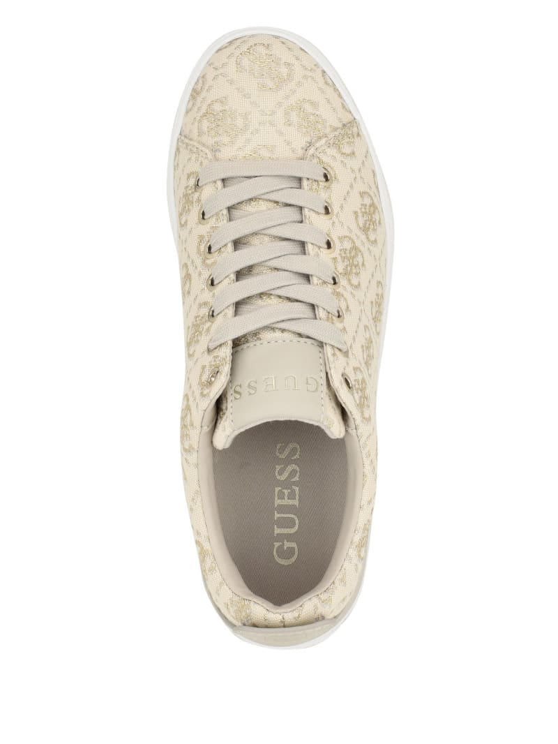 Giaa Logo Print Low-Top Sneakers