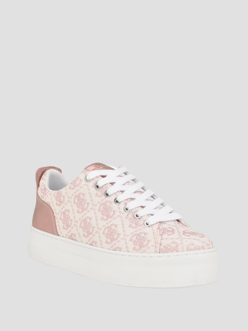 Guess pink sneakers shop