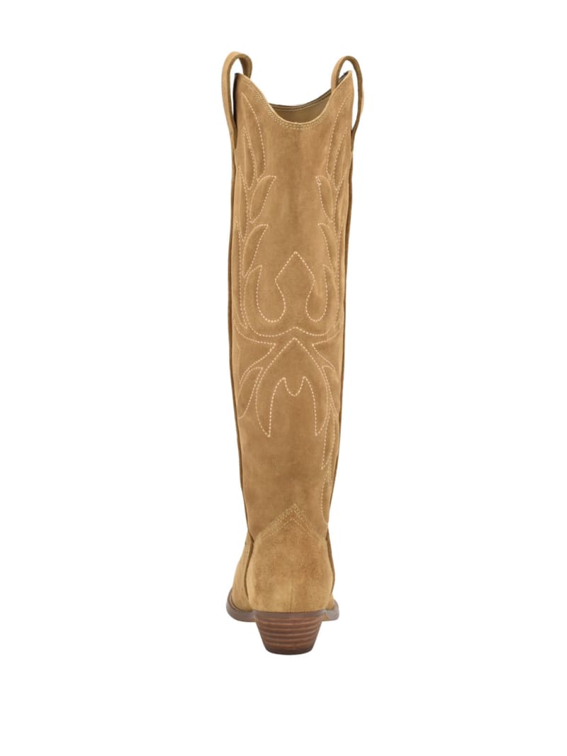 Ginnifer Knee High Cowboy Boots | GUESS