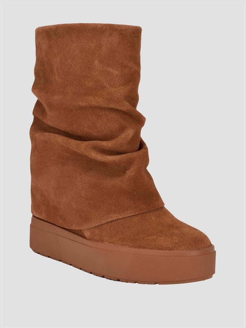Guinna Hidden Wedge Ankle Boots GUESS Canada