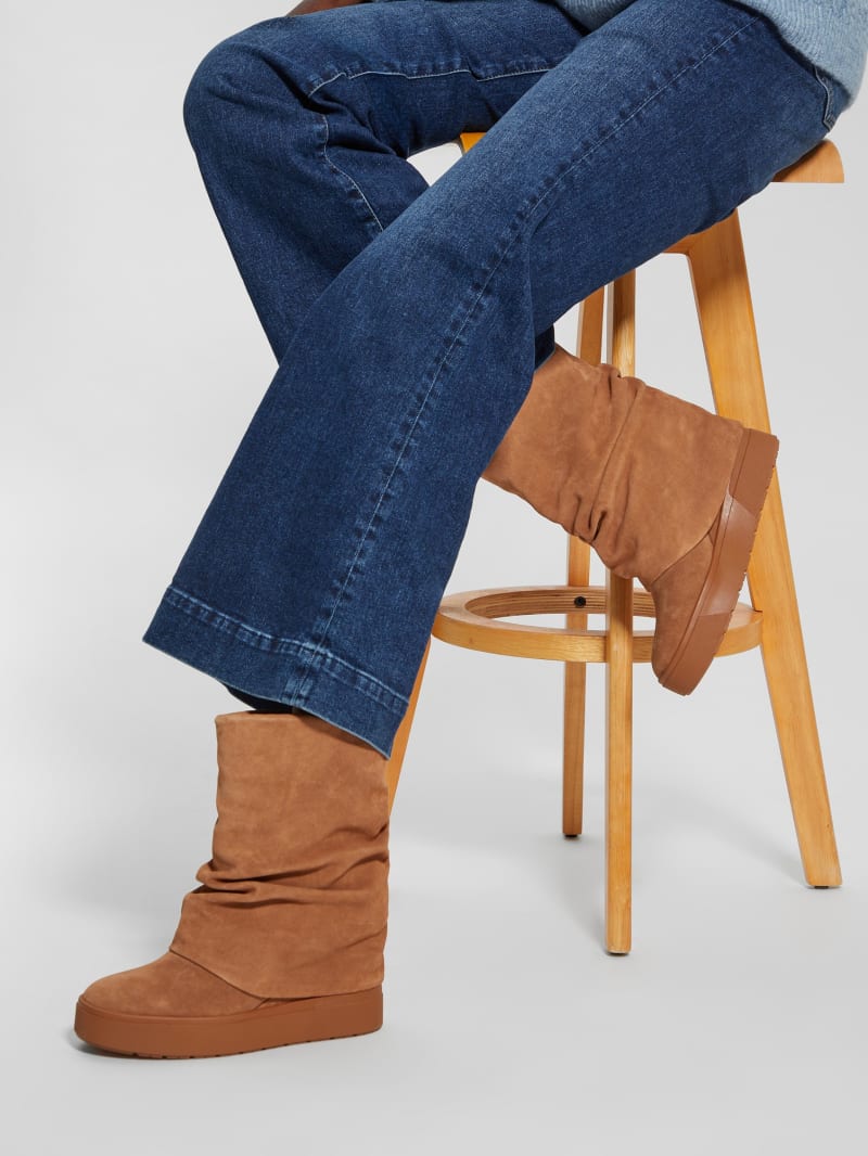 Guess wedge boots shop
