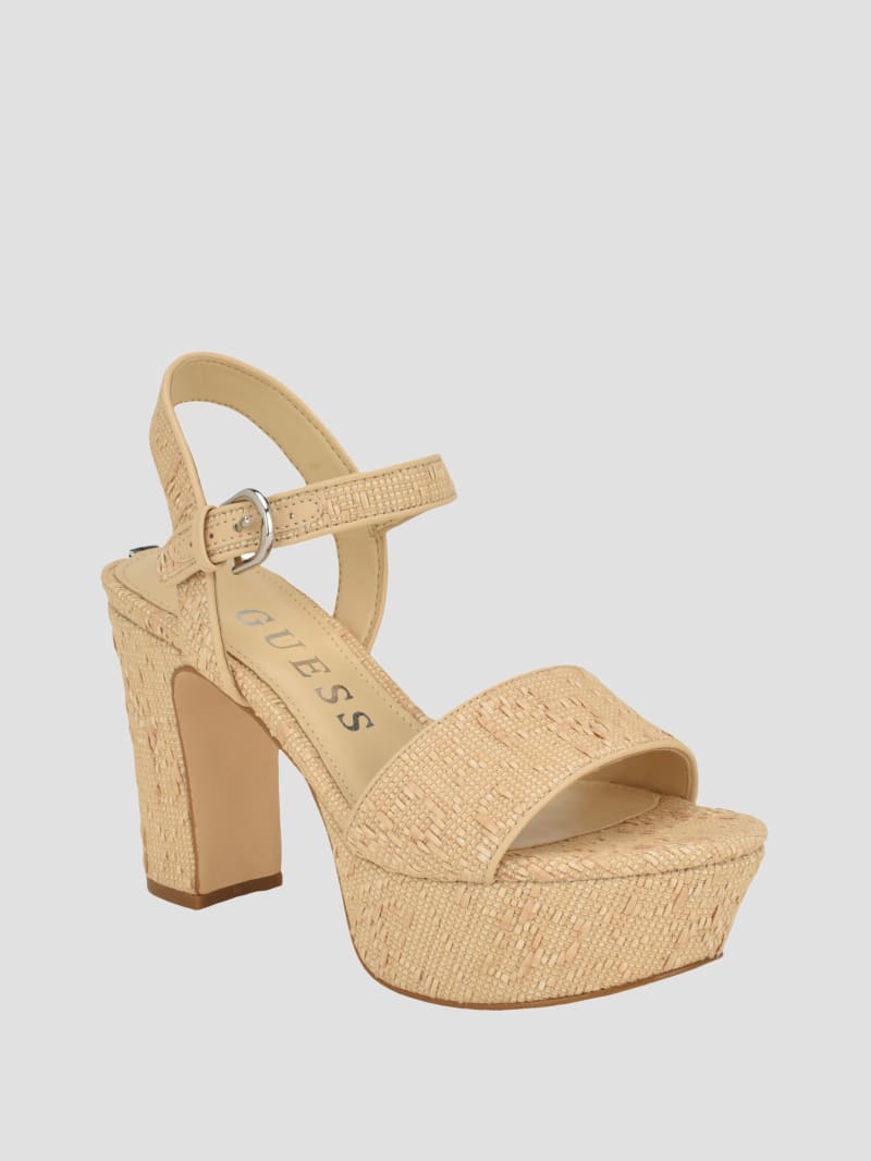 Guess cork heels clearance