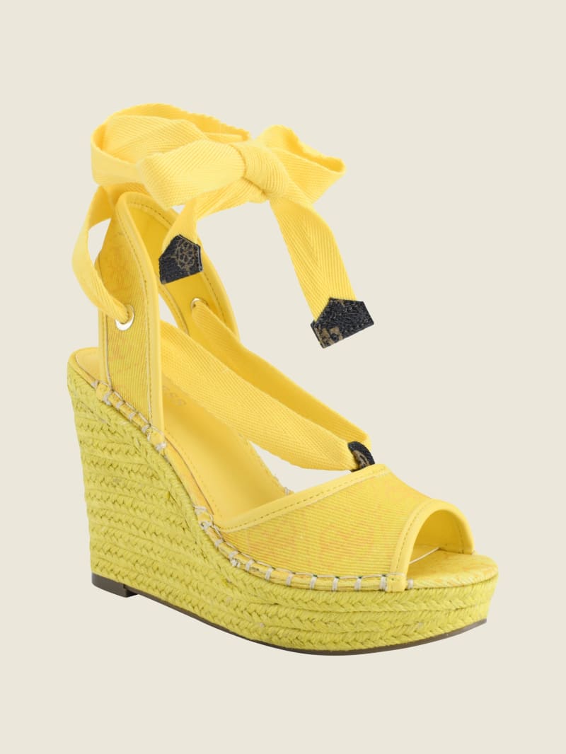 Halona Tie Espadrille Wedges
