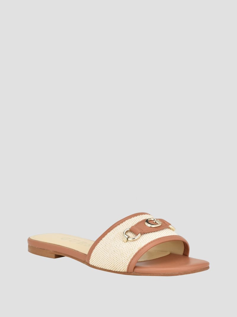 Hammi Logo Slide Sandals GUESS