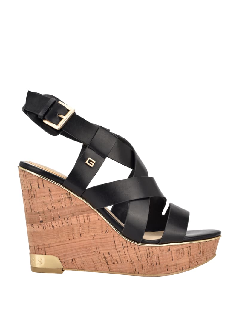 rose gold guess sandals