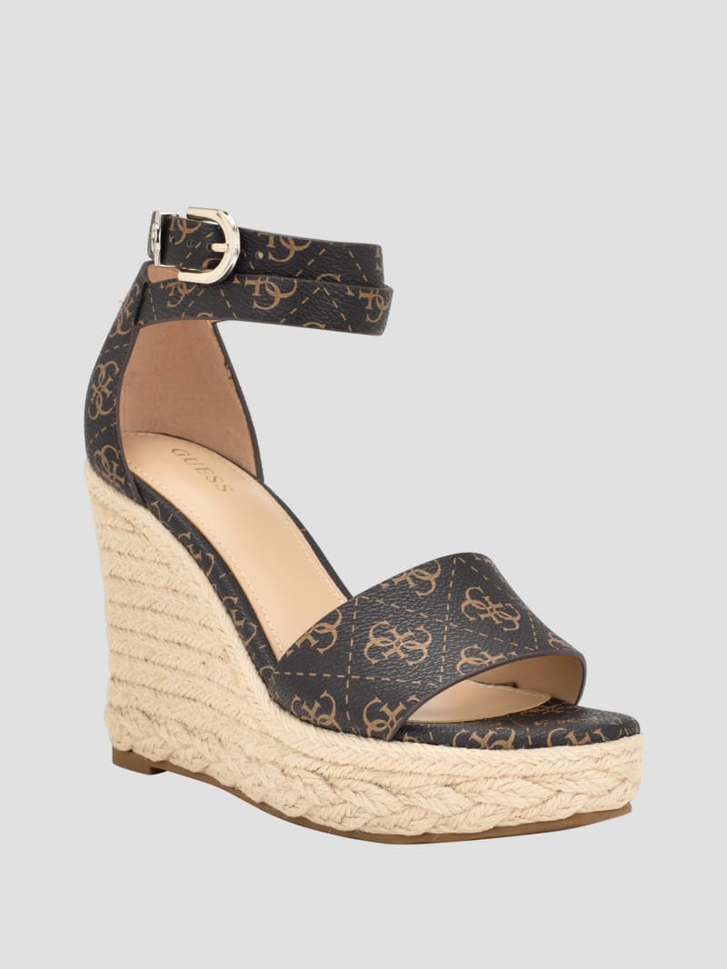 Olivia logo espadrilles guess shop