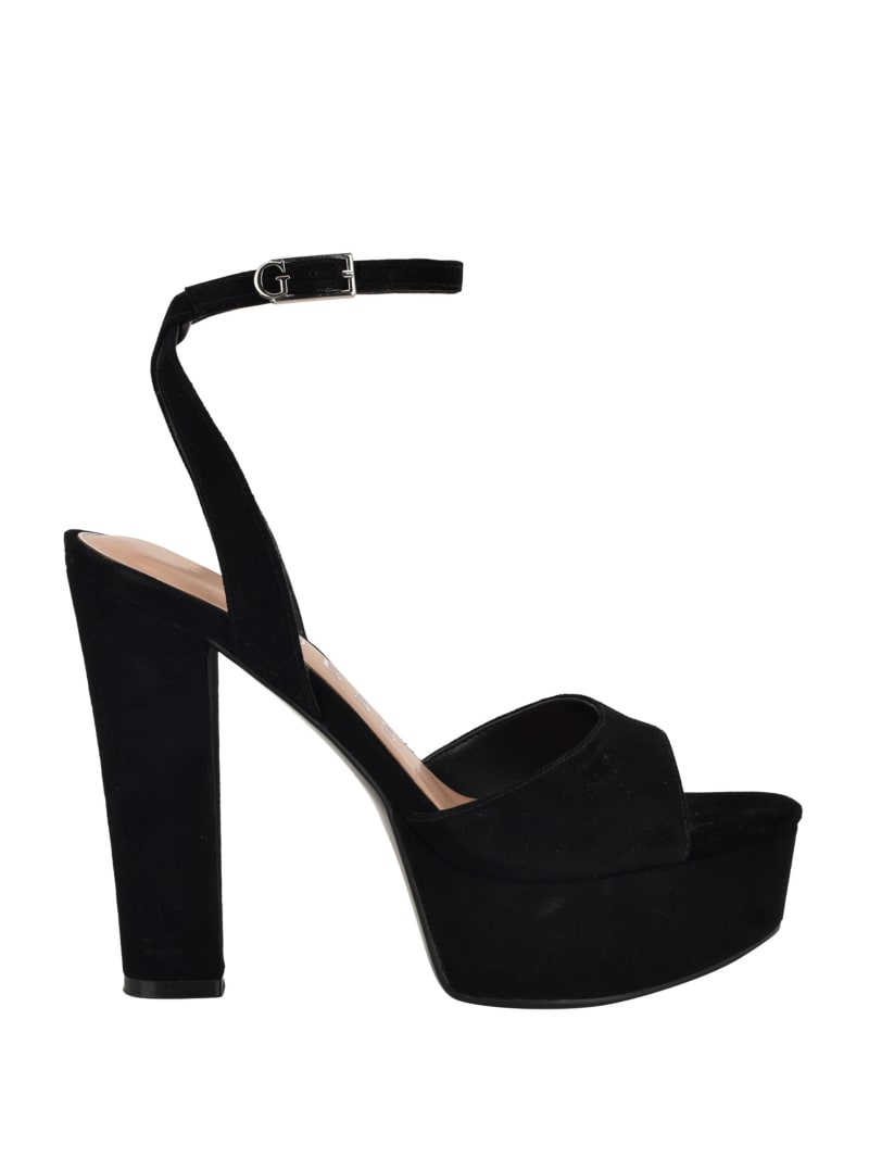 Hitten Suede Platform Dress Sandals