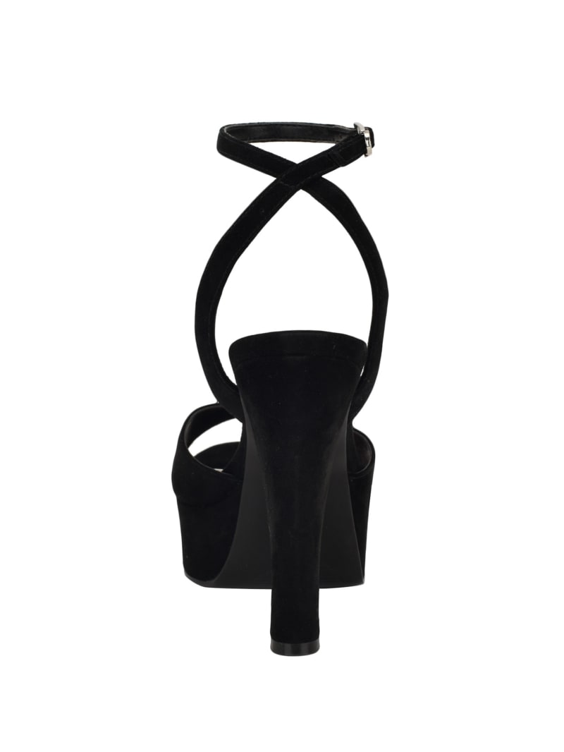 Hitten Suede Platform Dress Sandals