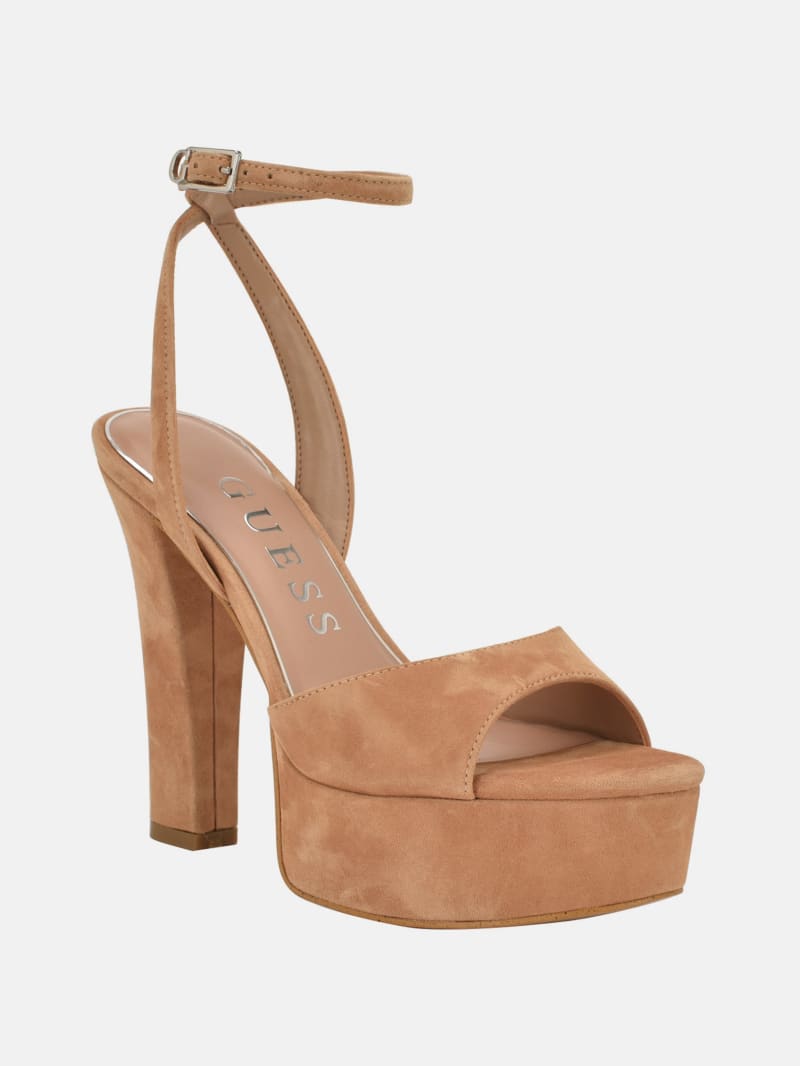 Hitten Suede Platform Dress Sandals