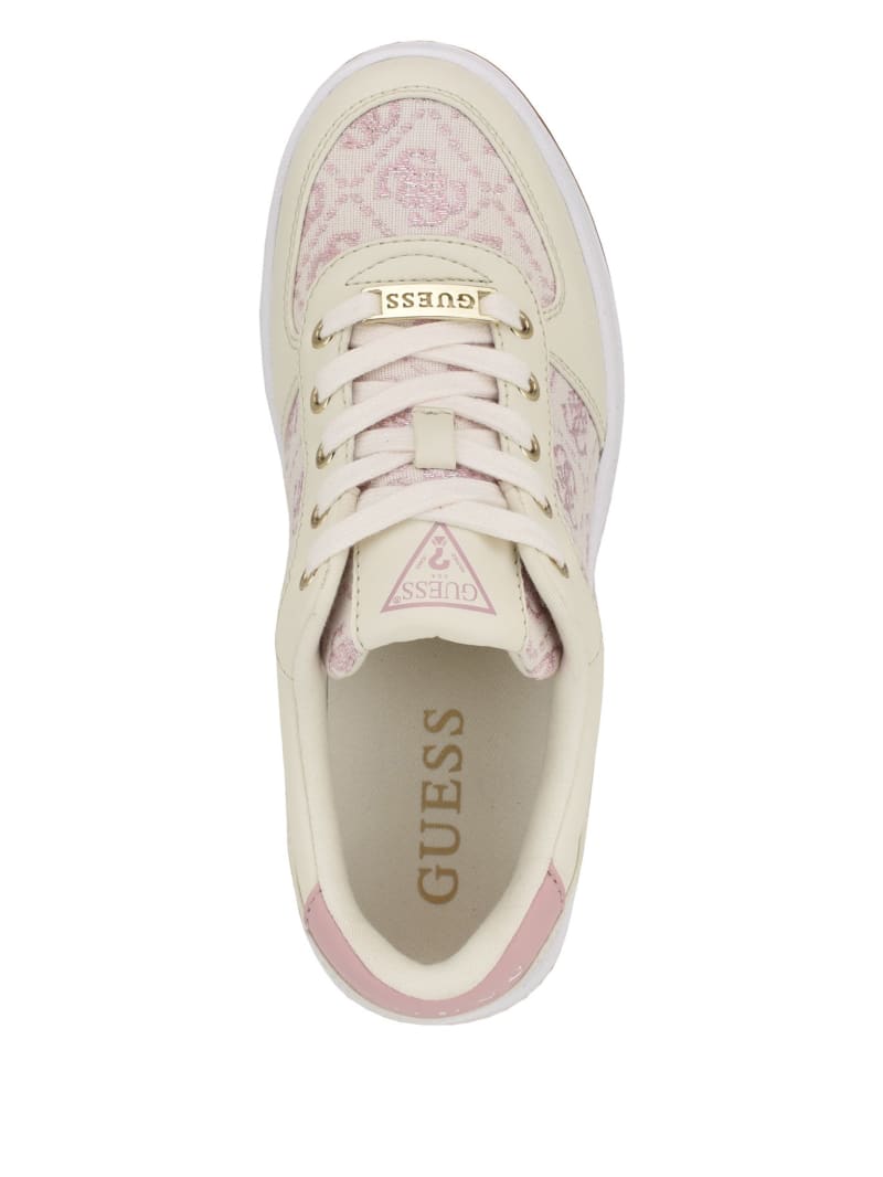 GUESS Jacquard Low top Sneakers Pink 7.5