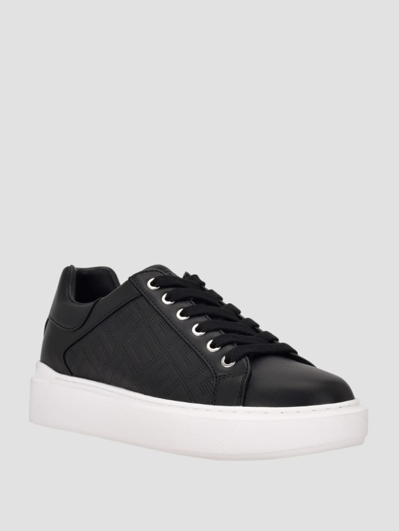 Ivee Perforated G Low Top Sneakers | GUESS