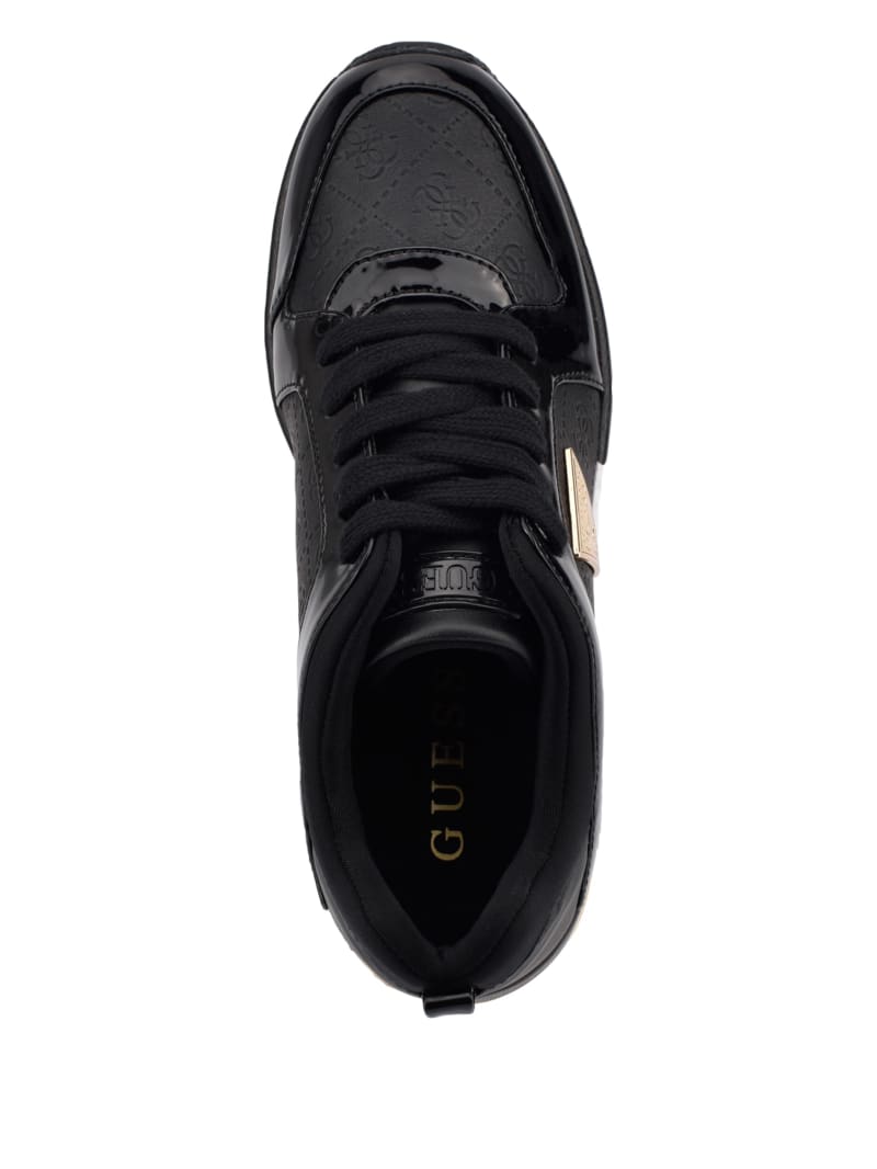 jaryd logo wedge sneakers