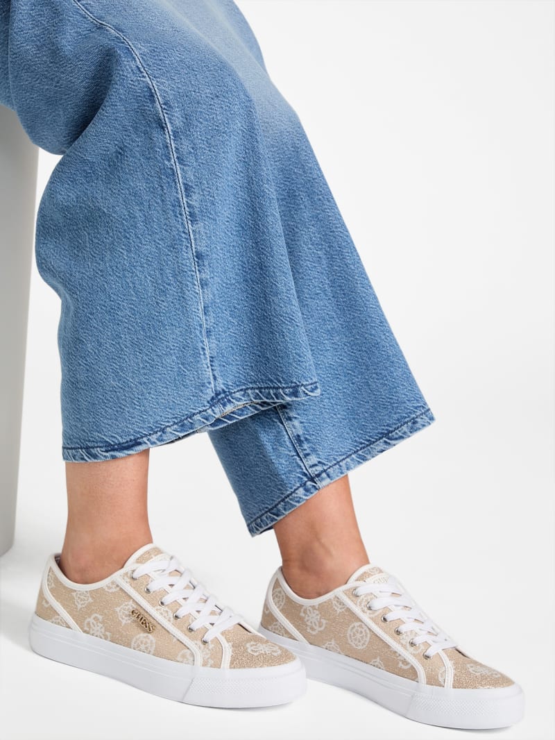 GUESS® Jelexa Peony Canvas Sneakers Women