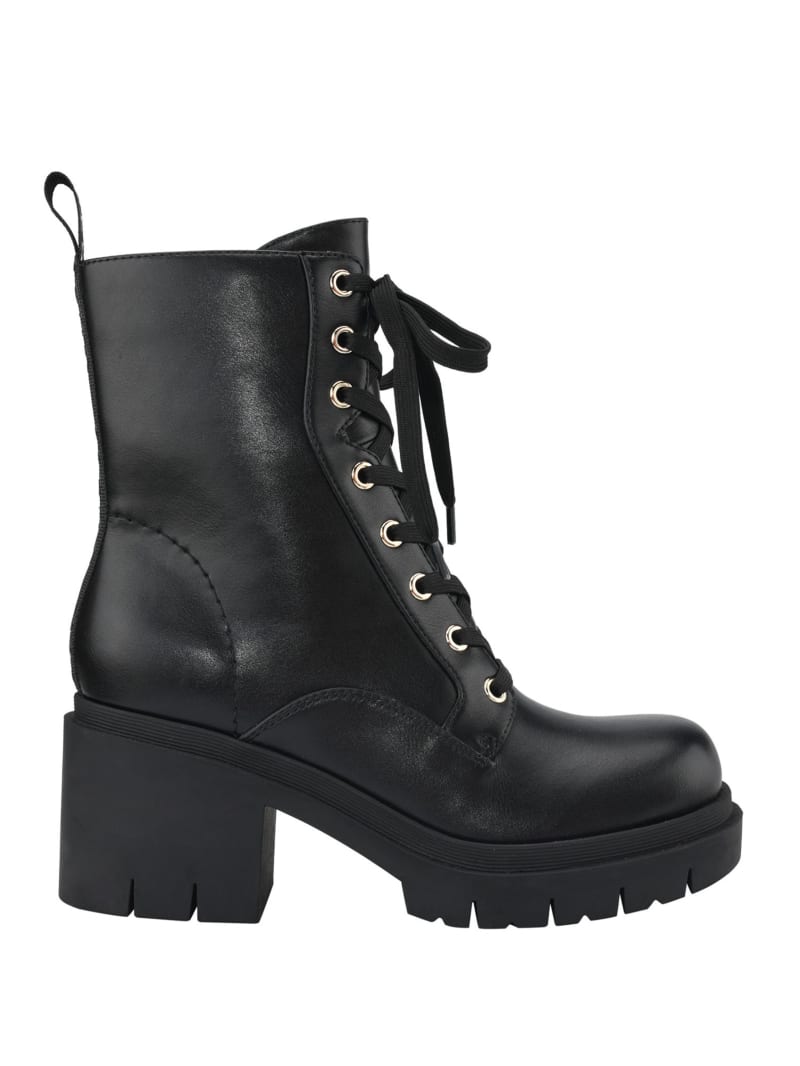 Juel Lace Up Booties GUESS