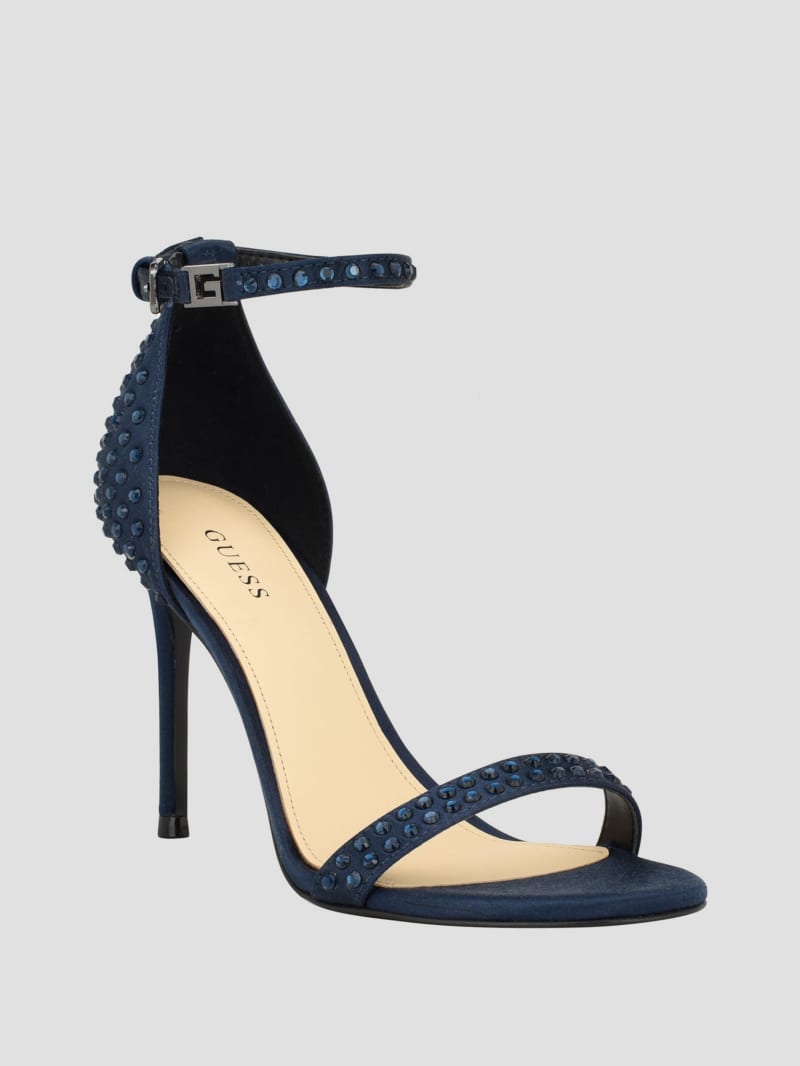 Guess best sale blue heels