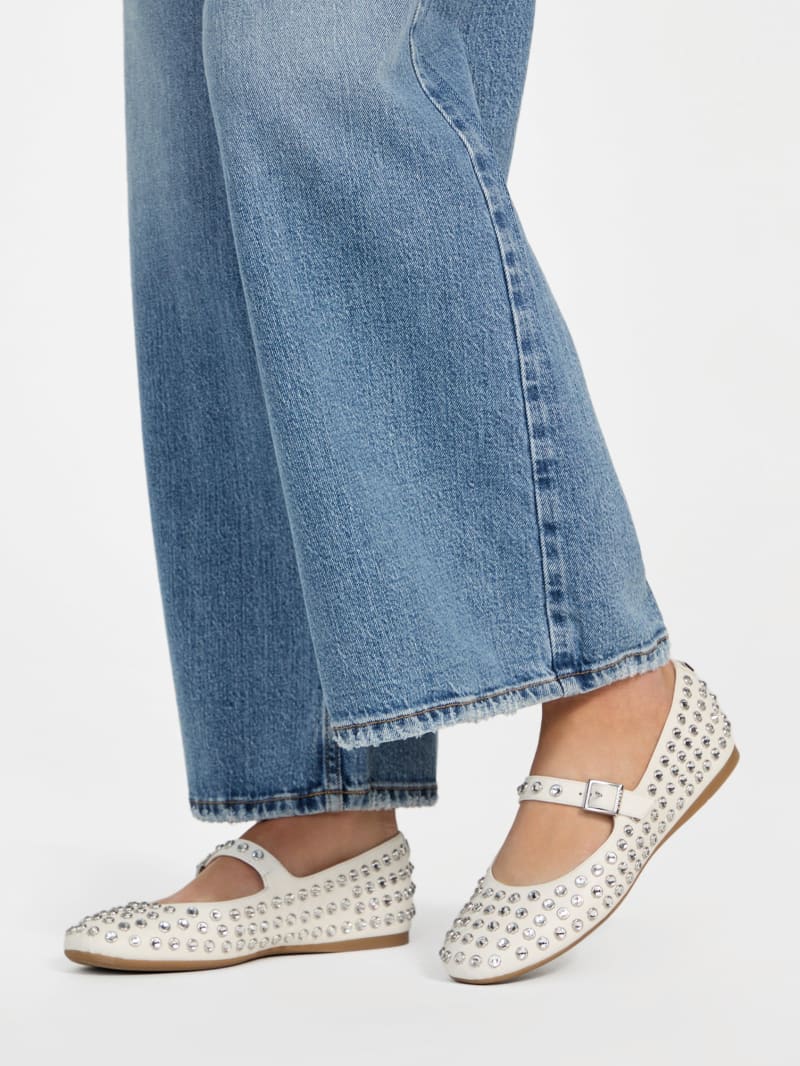 [SALE!!] ★GUESS Kalidal★ フラットシューズ Kalidal Rhinestone Ballet Flats | GUESS