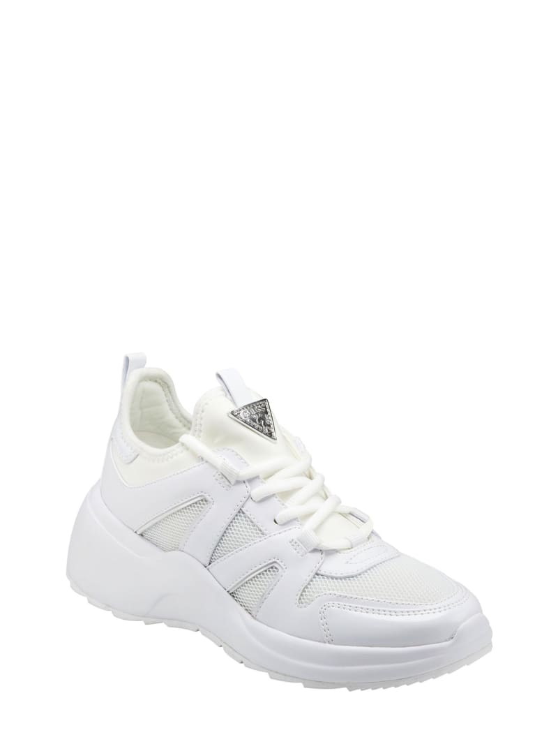 chunky mesh sneakers