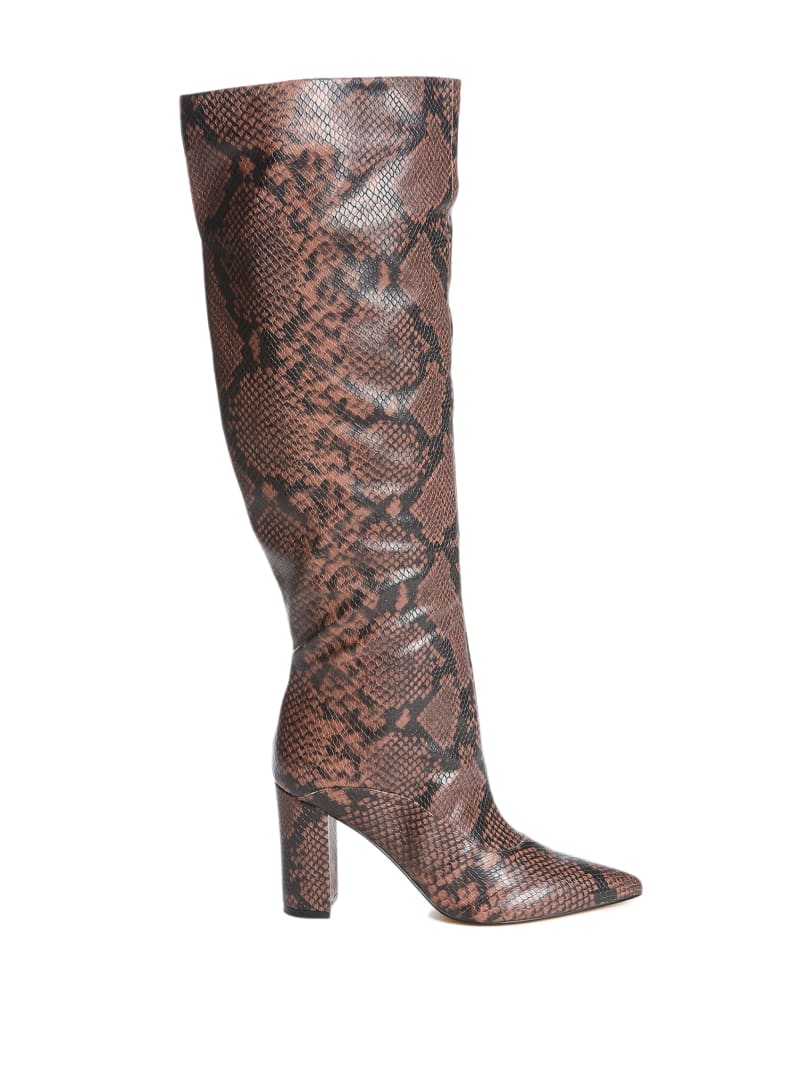 Bottes discount serpent femme