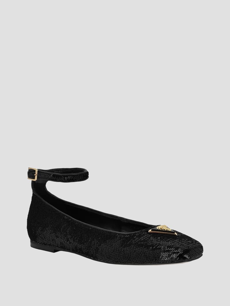 Sequin ballet shoes deals