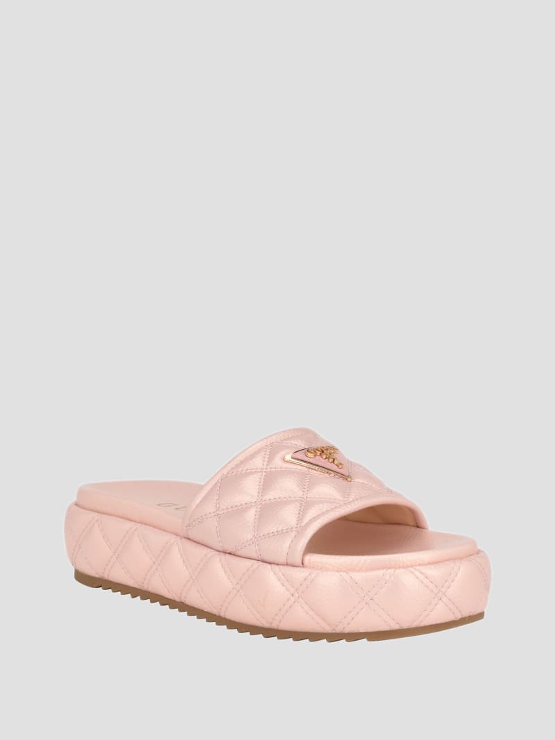 Pink guess slides shop