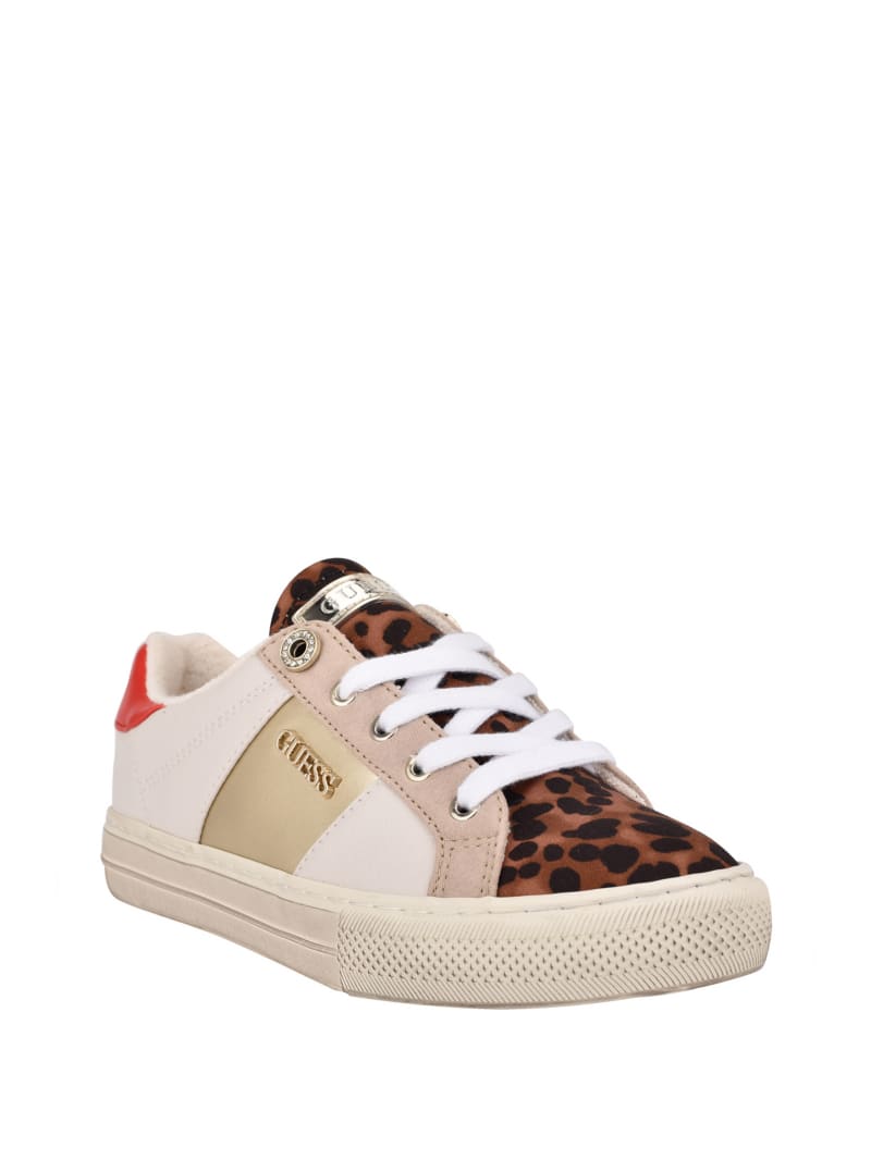 Guess złote sneakersy clearance
