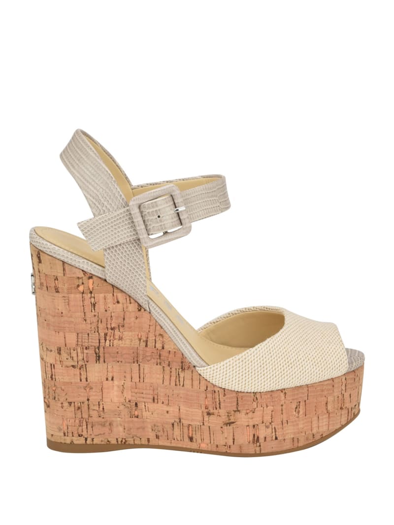 Lyrica Linen Wedges