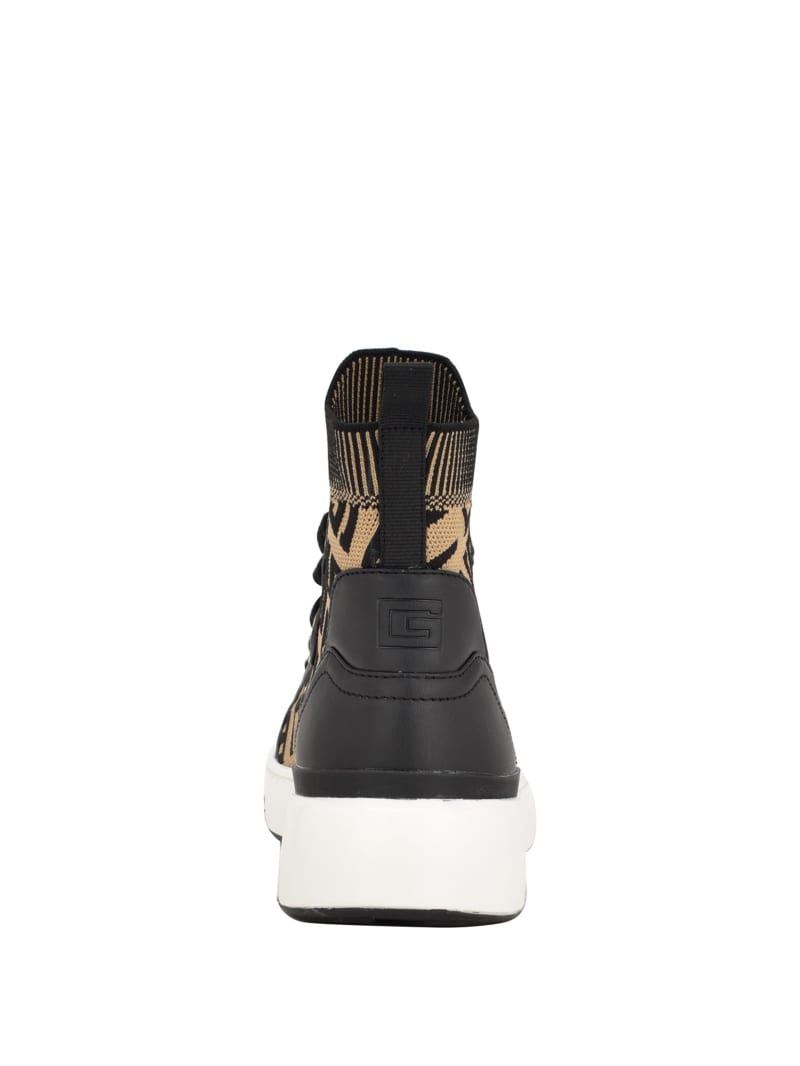 Mannen Logo Knit High Top Sneakers GUESS Canada