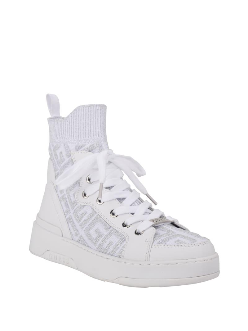 Guess high top sneakers womens best sale
