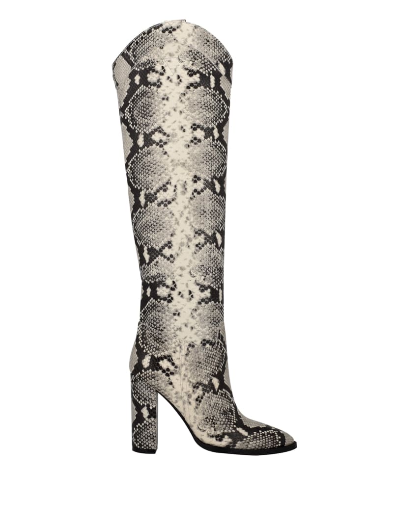 Guess snakeskin boots