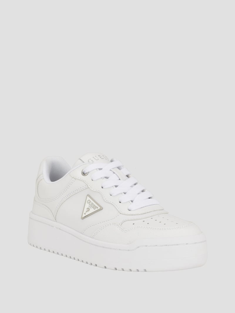 Guess wedges white clearance