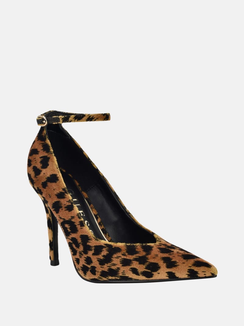 Napril Velvet Stiletto Heels · Guess