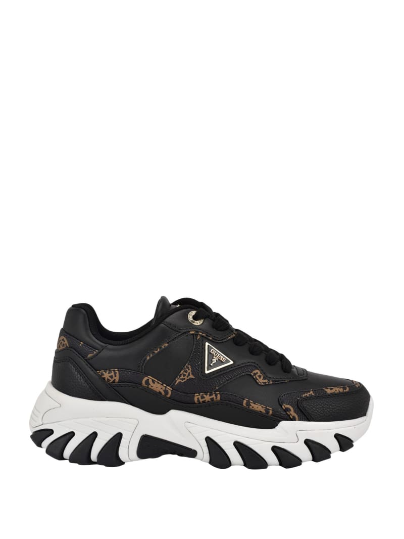 [SALE!!] ★GUESS Gwnaoko★ スニーカー Amazon.com | Guess Women's MANNEN Sneaker, Black 001, 6