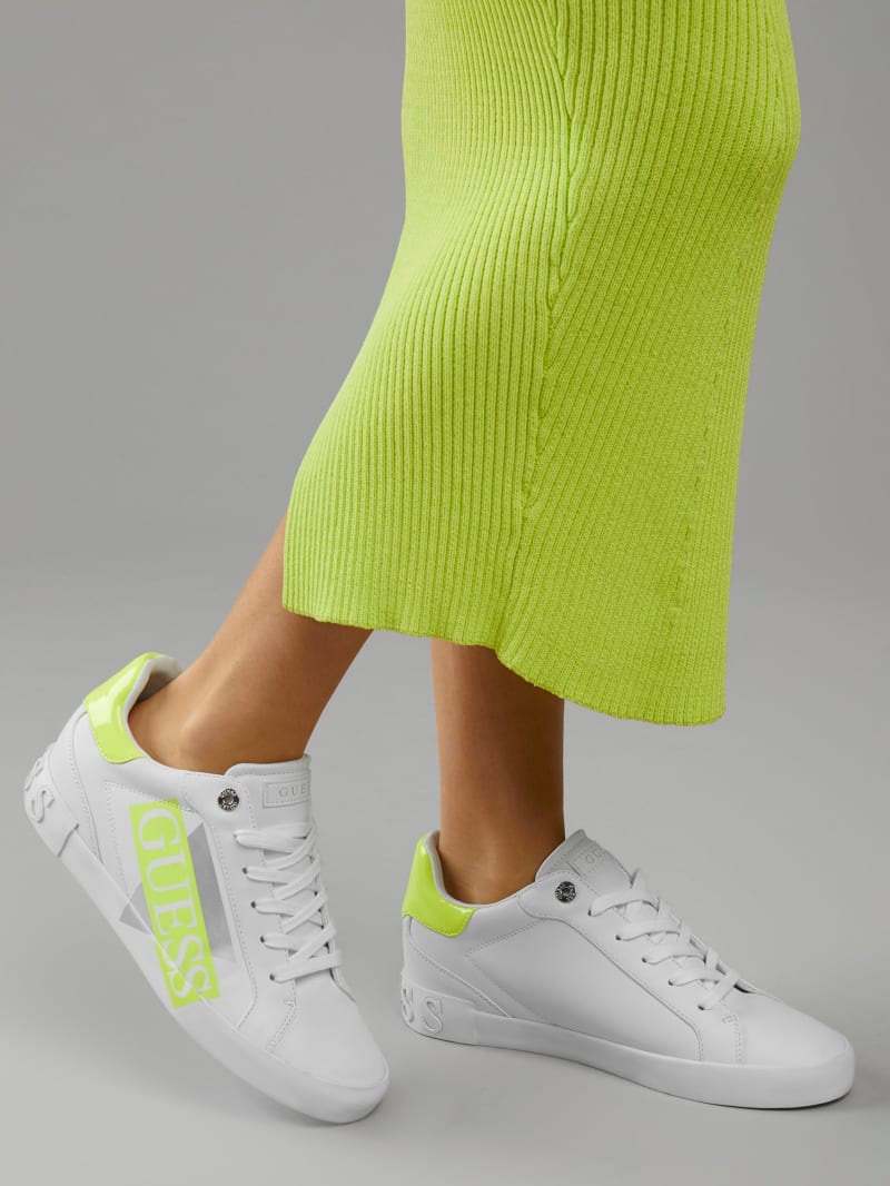 green guess shoes