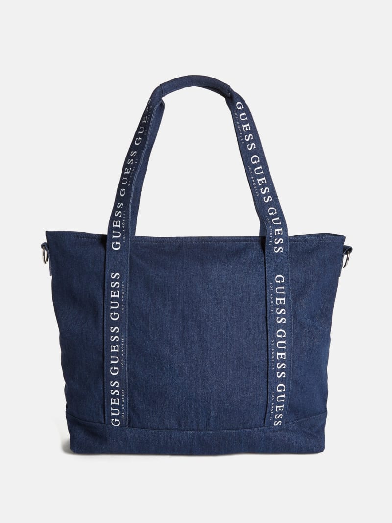 Guess washed jeans bag deals