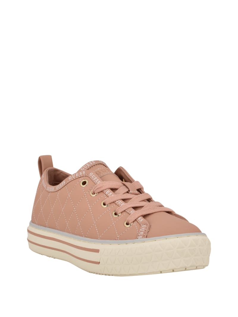 Guess Quilted Low-Top Sneakers. 1