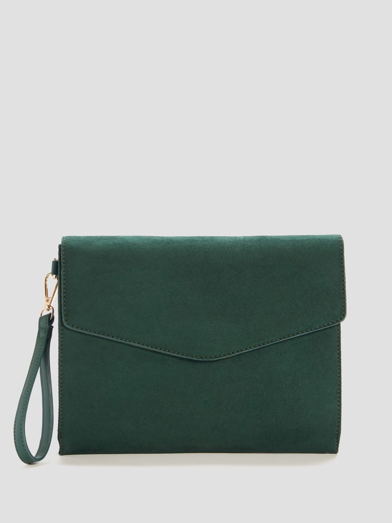 Suede wristlet best sale
