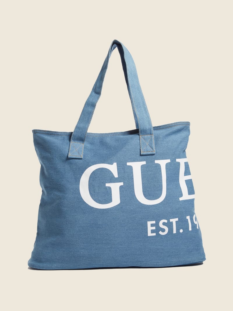 GUESS Denim Tote Bags for Women