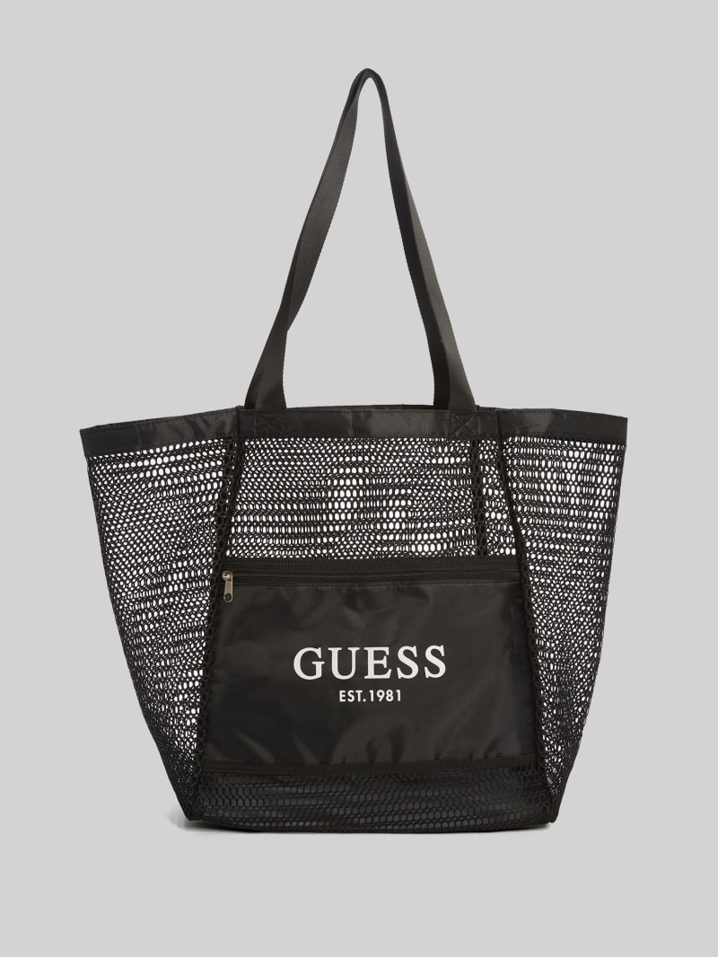 Guess black and white bag hotsell