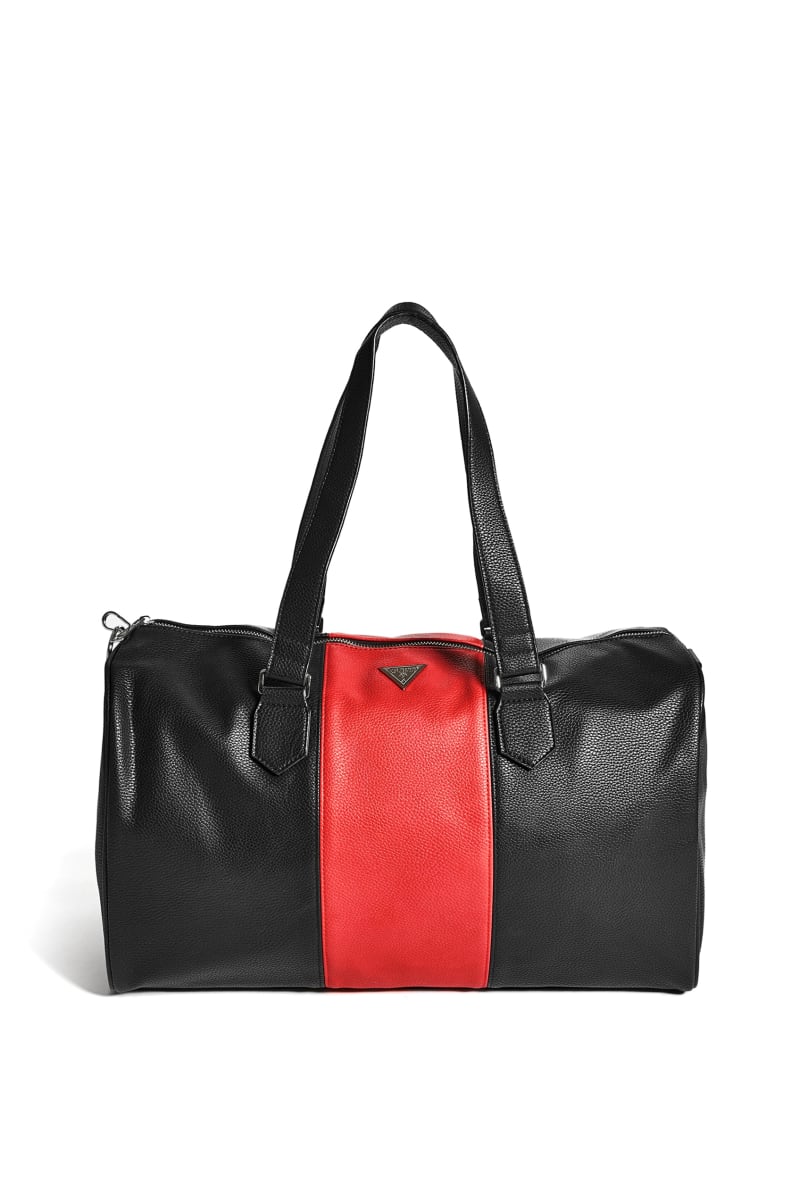 Faux-Leather Duffle Bag | GUESS