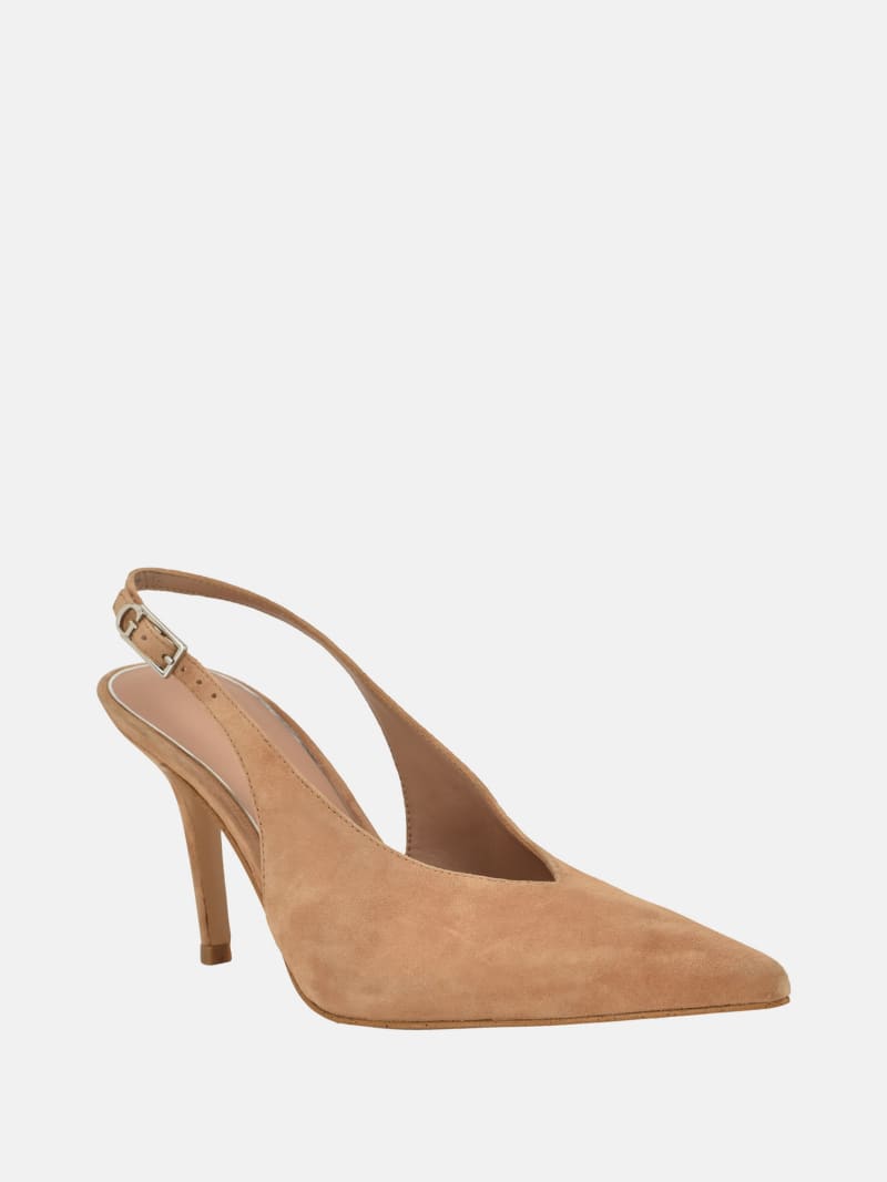 Primo Suede Slingbacks · Guess
