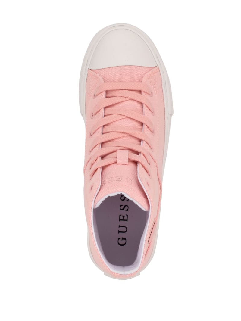 Prinze High Top Canvas Sneakers GUESS
