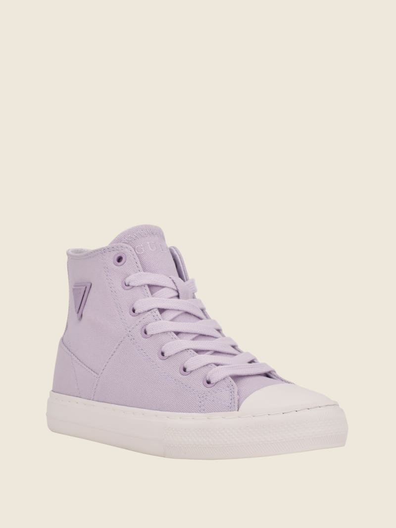 Prinze High Top Canvas Sneakers