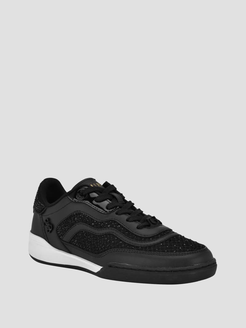 Pritie Rhinestone Sneakers GUESS