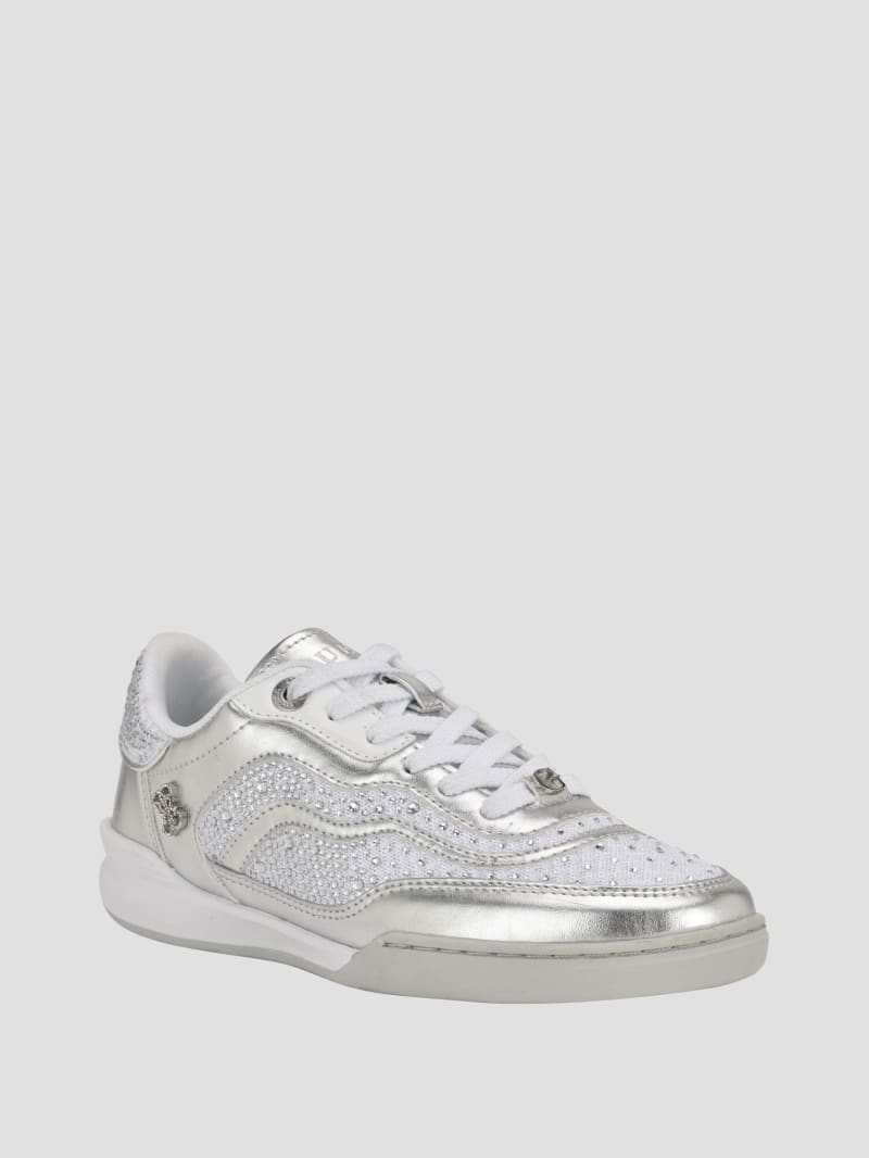 Guess metallic sneakers deals