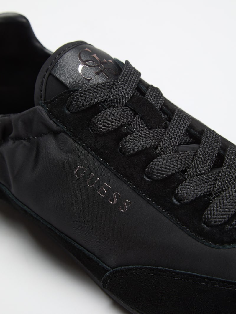 Faux Leather Sneakers