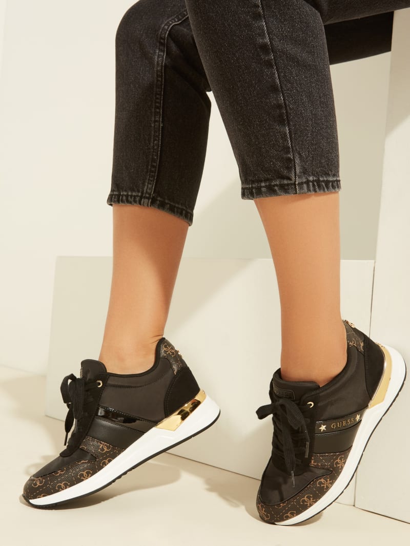 guess denim sneakers