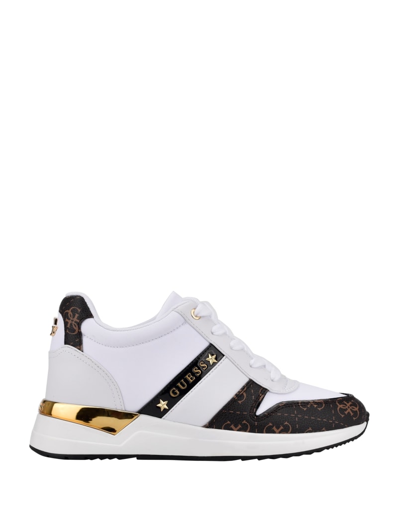 Guess Ravyn Logo Trim Sneakers. 3